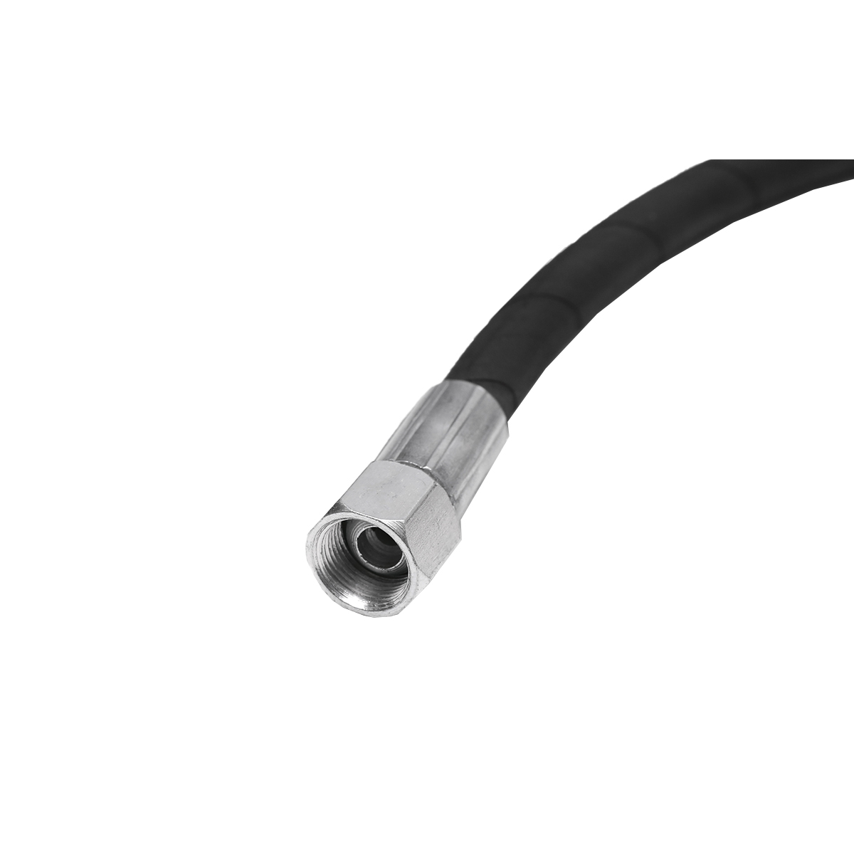 Furtun presiune 2SN DN10 sertizat cu capete fixate hidraulic L=2000mm M20 - imagine 3