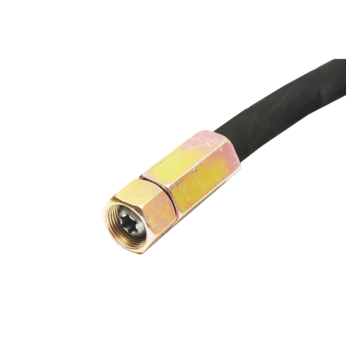 Furtun presiune sertizat cu capete filetate L=600 mm (Reductie M20X20) - imagine 4