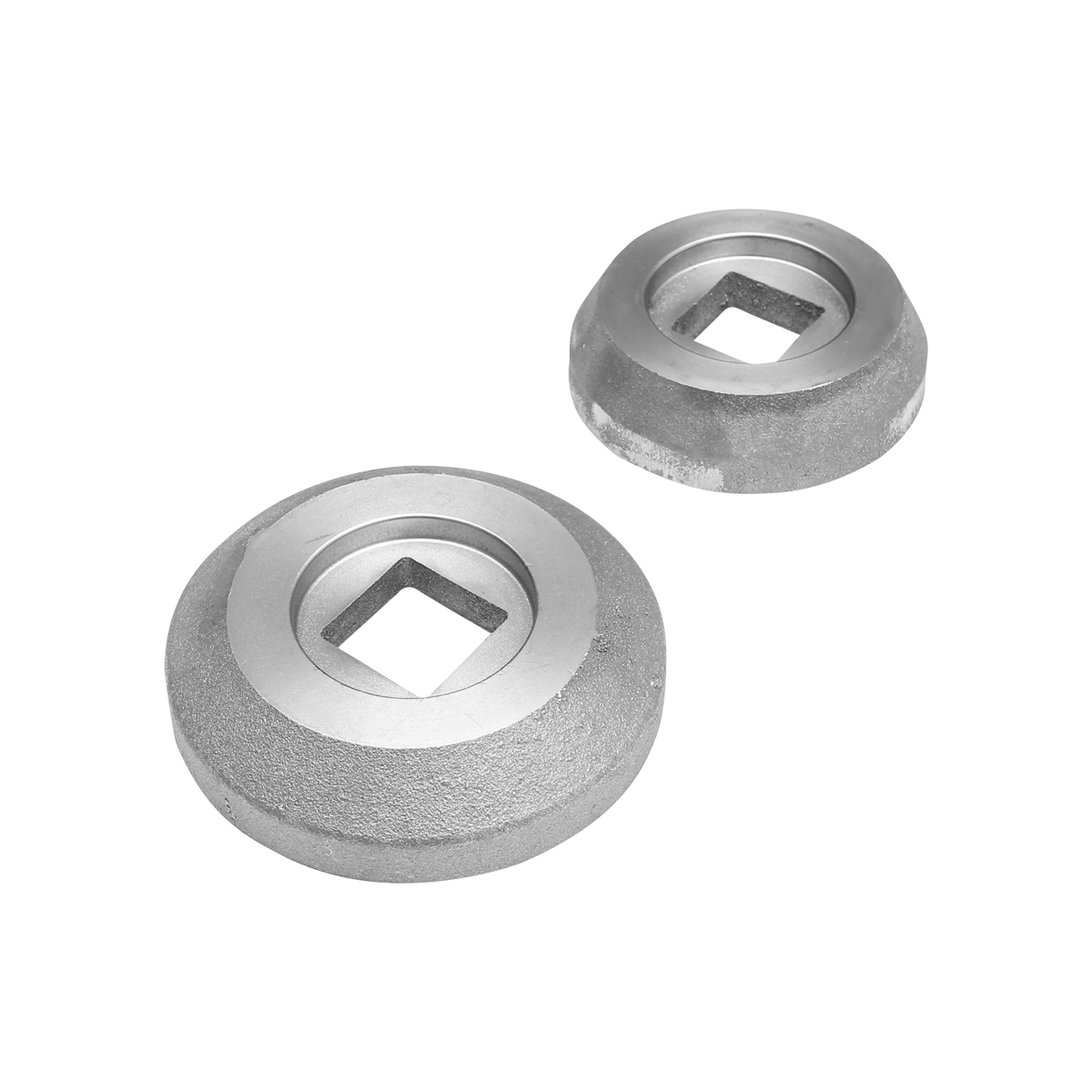 Set semimosoare mic si mare pentru lagar disc asamblat cu rulmenti 32015 si semimosoare - patrat de 40 - imagine 2