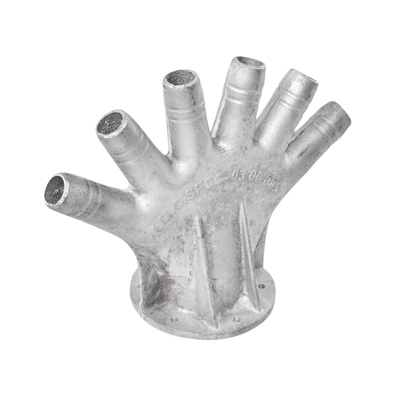 Corp absorbtie exhaustor SPC 6 (distribuitor aer / manusa cu 6 degete) - imagine 2
