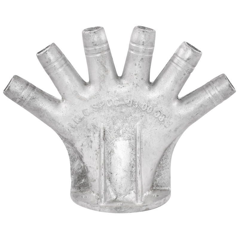 Corp absorbtie exhaustor SPC 6 (distribuitor aer / manusa cu 6 degete) - imagine 3