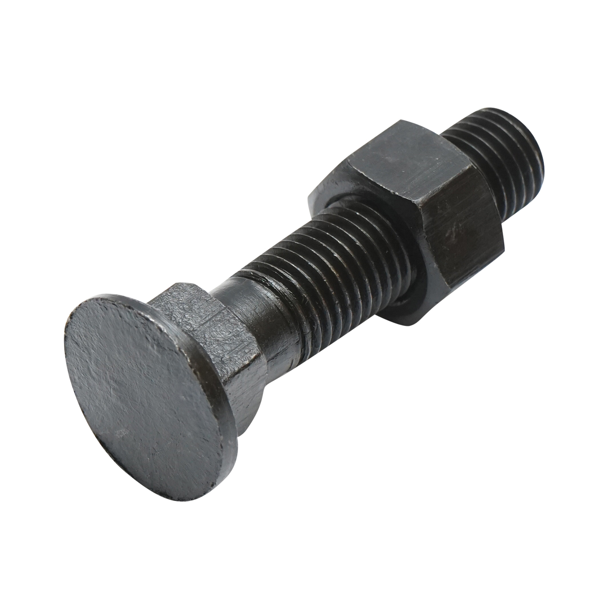 Surub cap patrat plaz cu piulita M16x80mm - imagine 3