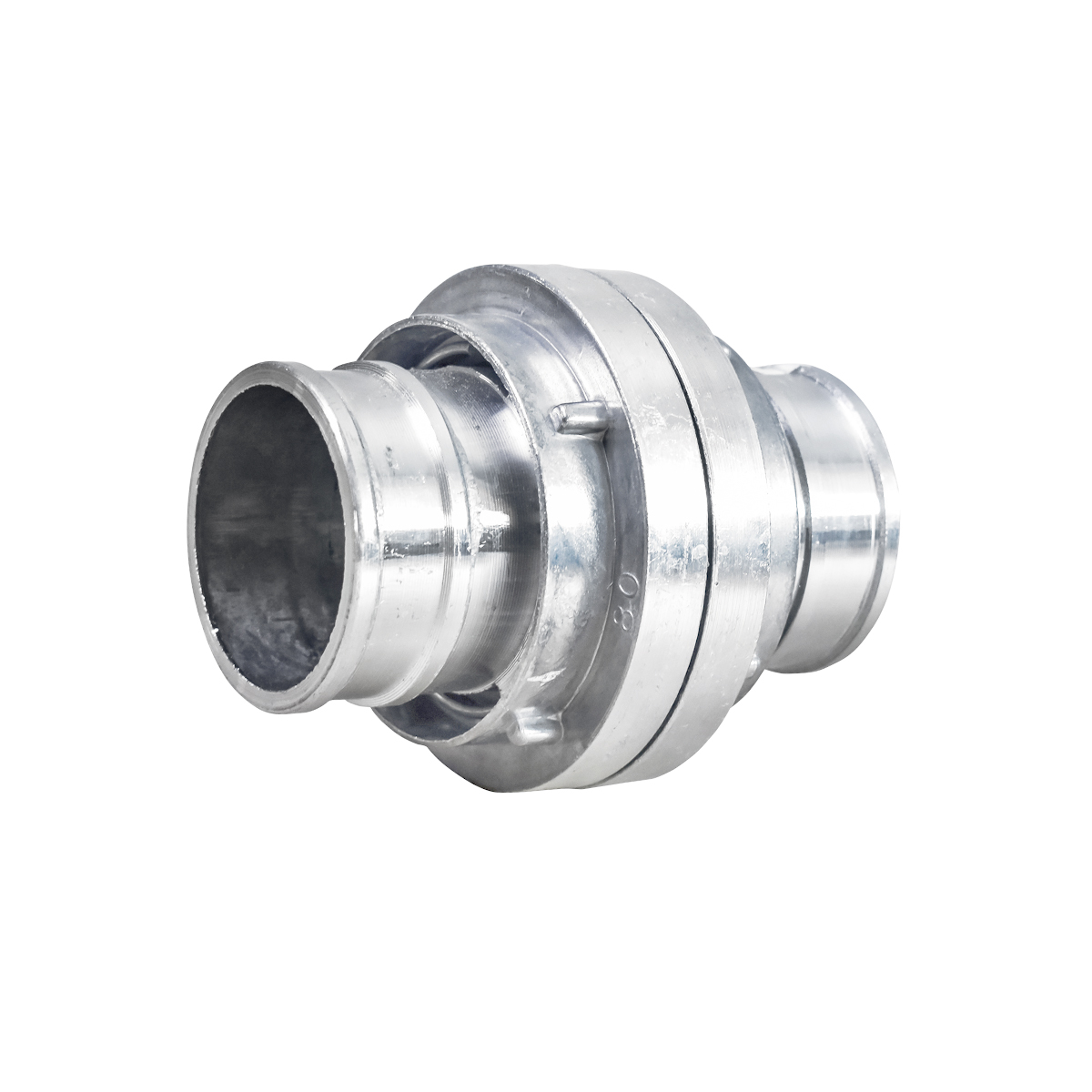 Cupla storz 2 buc. din aluminiu pentru furtun irigatii cu presiuni ridicate 3 toli furtun 76.2mm Breckner Germany - imagine 4