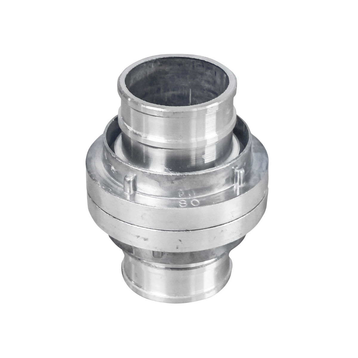 Cupla storz 2 buc. din aluminiu pentru furtun irigatii cu presiuni ridicate 3 toli furtun 76.2mm Breckner Germany - imagine 3