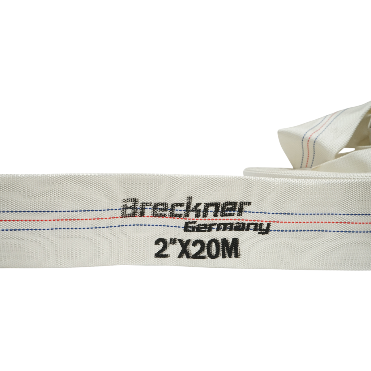 Furtun irigatii/pomp. din PVC 2 toli, lungime 20m cu racord de aluminiu, max 6 bar, panzat Breckner Germany - imagine 3