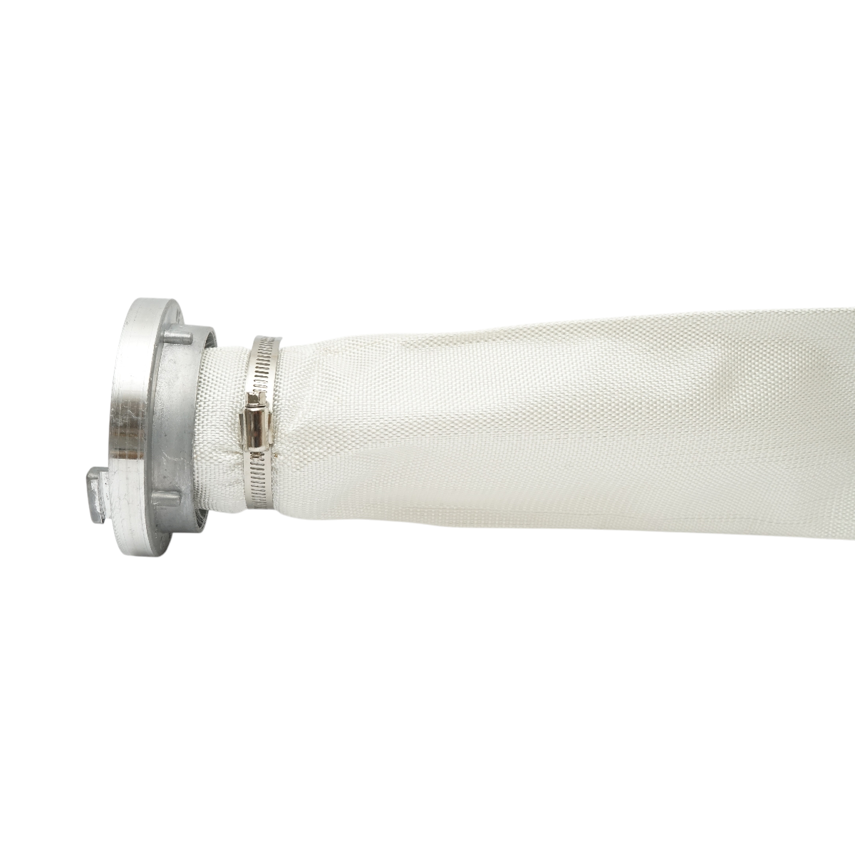 Furtun irigatii/pomp. din PVC 3 toli, lungime 20m cu racord de aluminiu, max 6 bar, panzat Breckner Germany - imagine 4