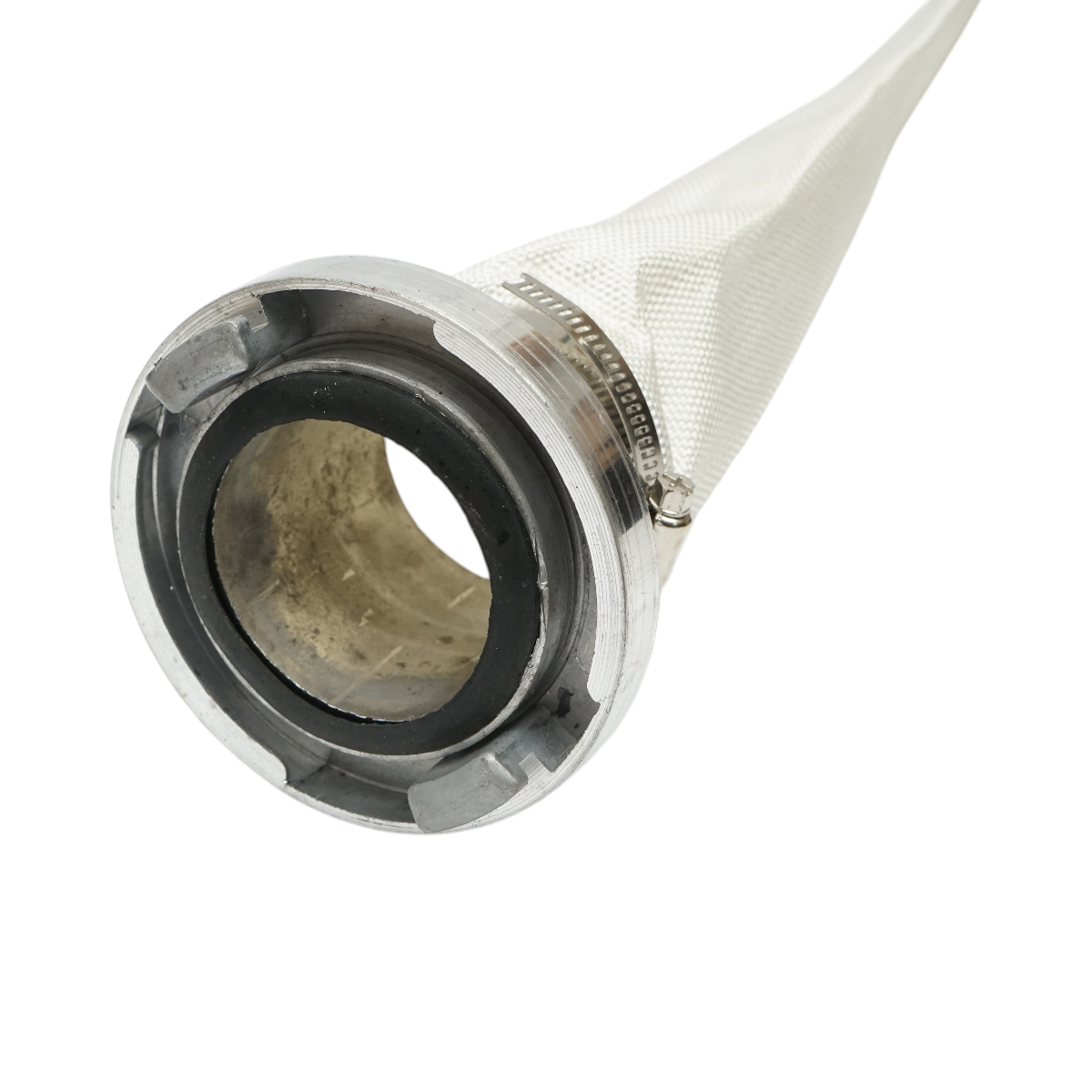 Furtun irigatii/pomp. din PVC 3 toli, lungime 20m cu racord de aluminiu, max 6 bar, panzat Breckner Germany - imagine 5