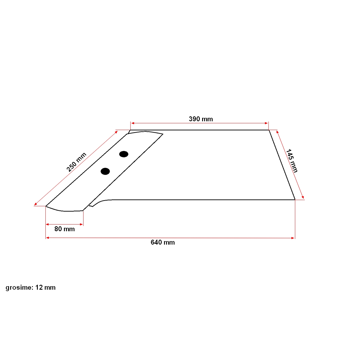 Brazdar orb stanga tip Vogel Noot WSM40 PK701401M - imagine 5