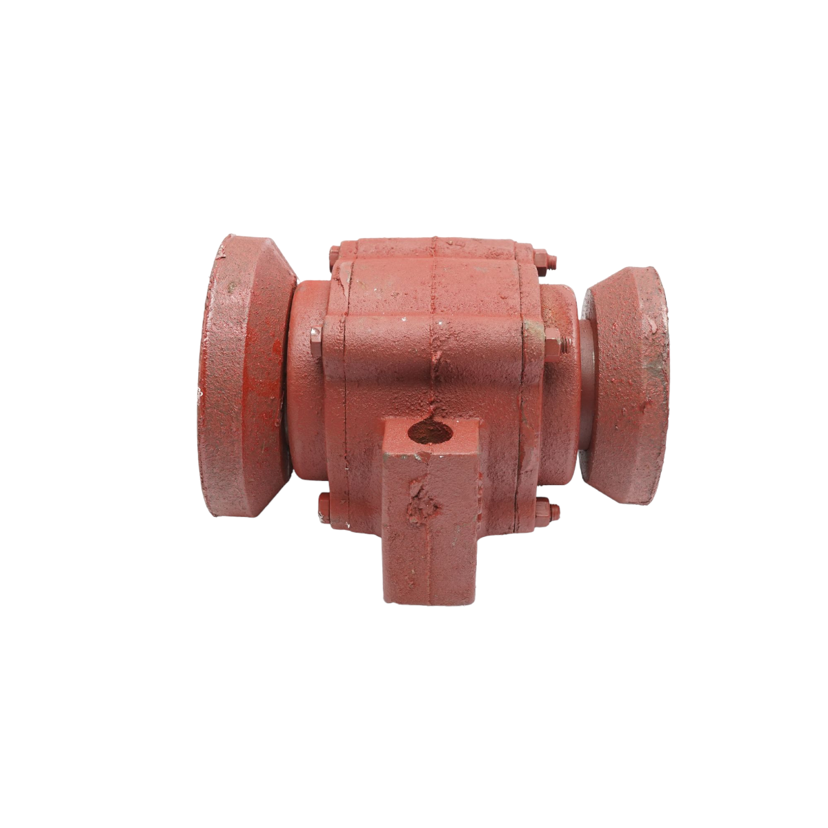 Lagar disc asamblat cu rulmenti 32015 si semimosoare - patrat de 40mm - distanta gauri 165mm - imagine 2