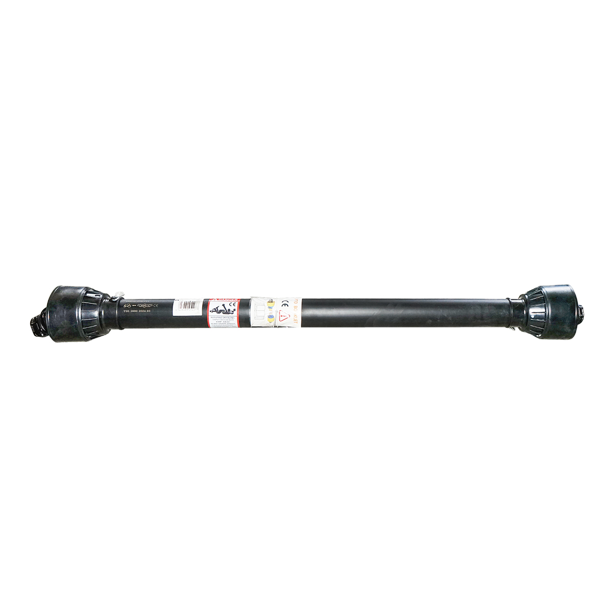 Cardan 1600 mm T5 Z=6 1-3/8 cruce 30.2x80 pentru balotiera, freza