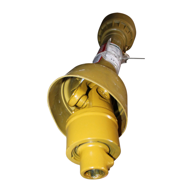 Cardan 850 mm T4 cu clichet universal cruce 27x74,6 (teava triunghiulara) 1 3/8 Z=6 - imagine 2