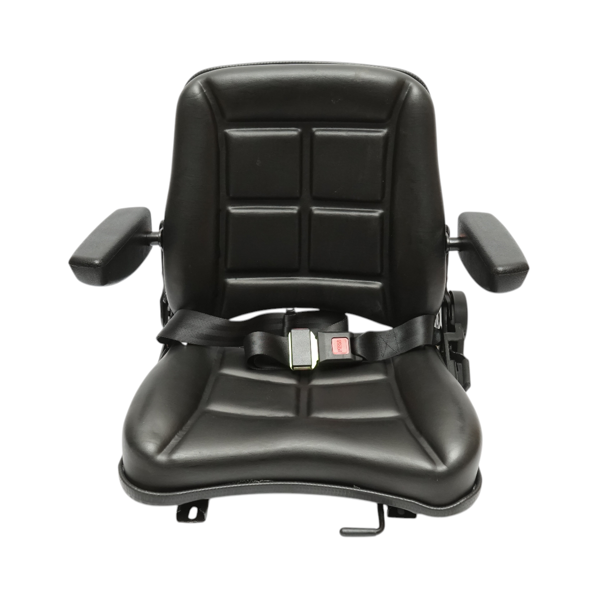 Scaun universal tractor sau stivuitor reglabil cu centura de siguranta si cotiere - imagine 2