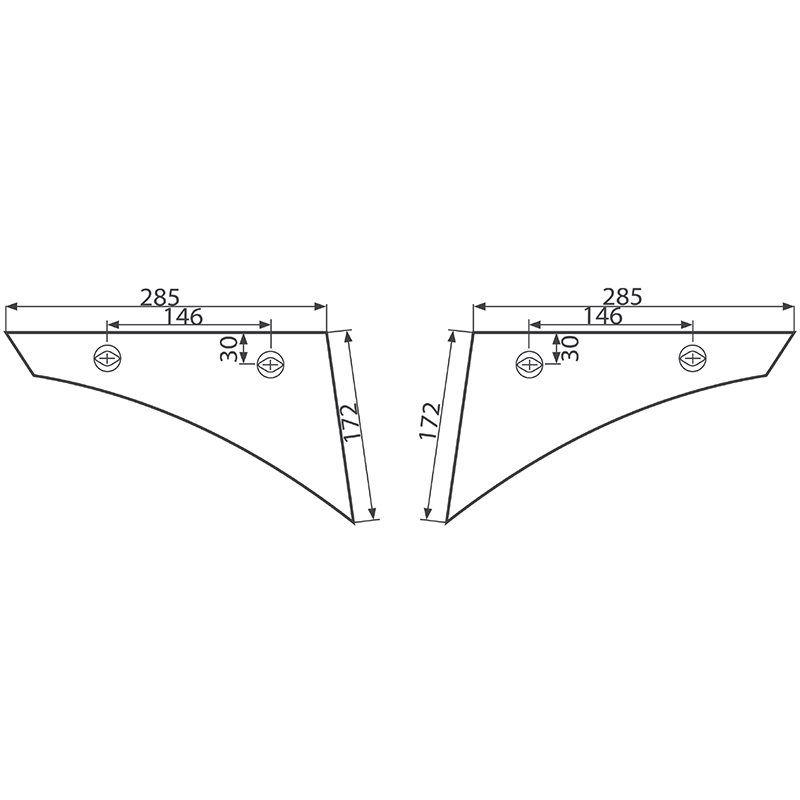 Piept cormana stanga Kverneland 73251 - imagine 3