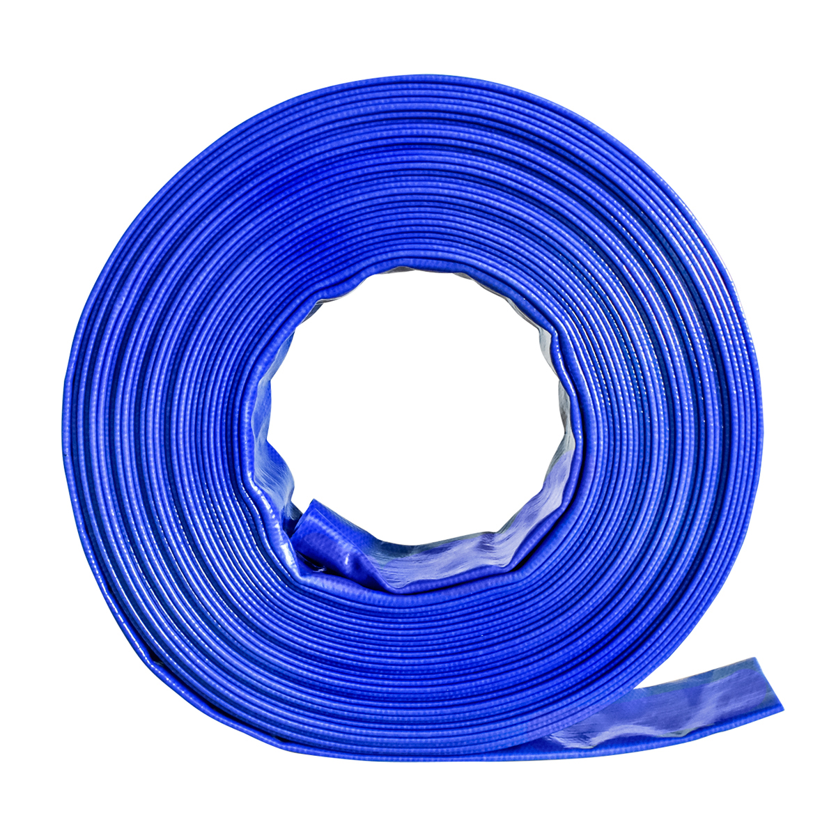 Furtun plat, siliconat pentru irigat din PVC 2 toli lungime 20m Breckner Germany - imagine 4