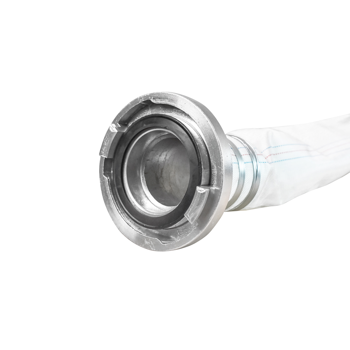 Furtun irigatii/pomp. premium din PVC 4 toli, lungime 30m cu racord aluminiu, max 10bar, panzat Breckner Germany - imagine 2