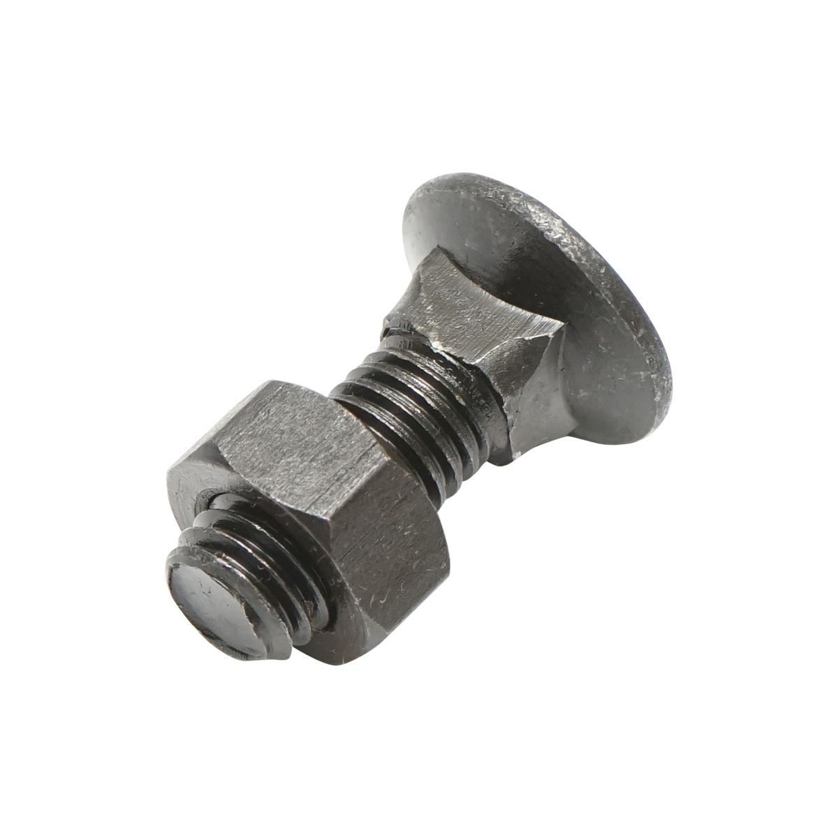 Surub si piulita M12x35 cap conic cu patrat 12mm - imagine 2