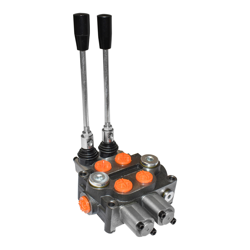 Distribuitor hidraulic 2 manete presiune 160-200 bar, debit 80L/min -30 - +70C RA14 - imagine 2