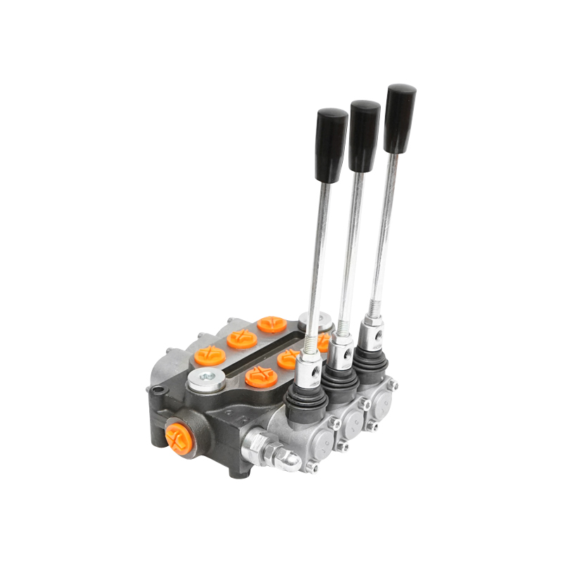 Distribuitor hidraulic 3 manete 200-220 bar 40L/min Breckner Germany - imagine 2