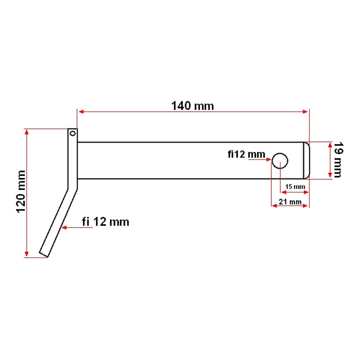Bolt tirant cu lant si manivela fi 19mm - imagine 4