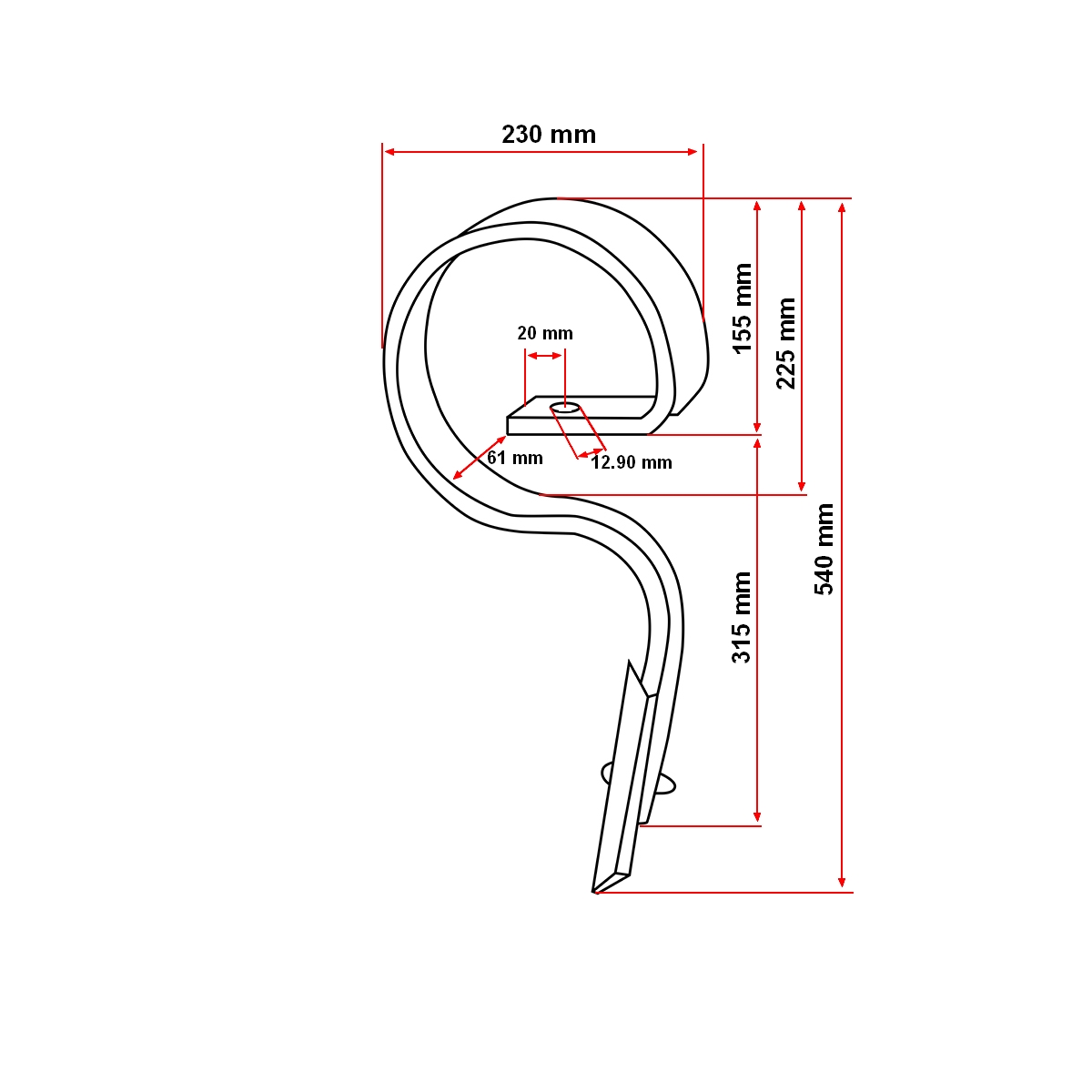 Arc scormonitor cu sageata SUP 29 - imagine 5