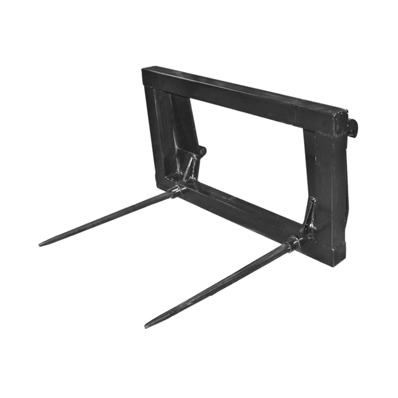 Furca pentru incarcat baloti cu tepuse de 80cm, distanta intre tepuse 75cm, sarcina max. 220kg - imagine 2