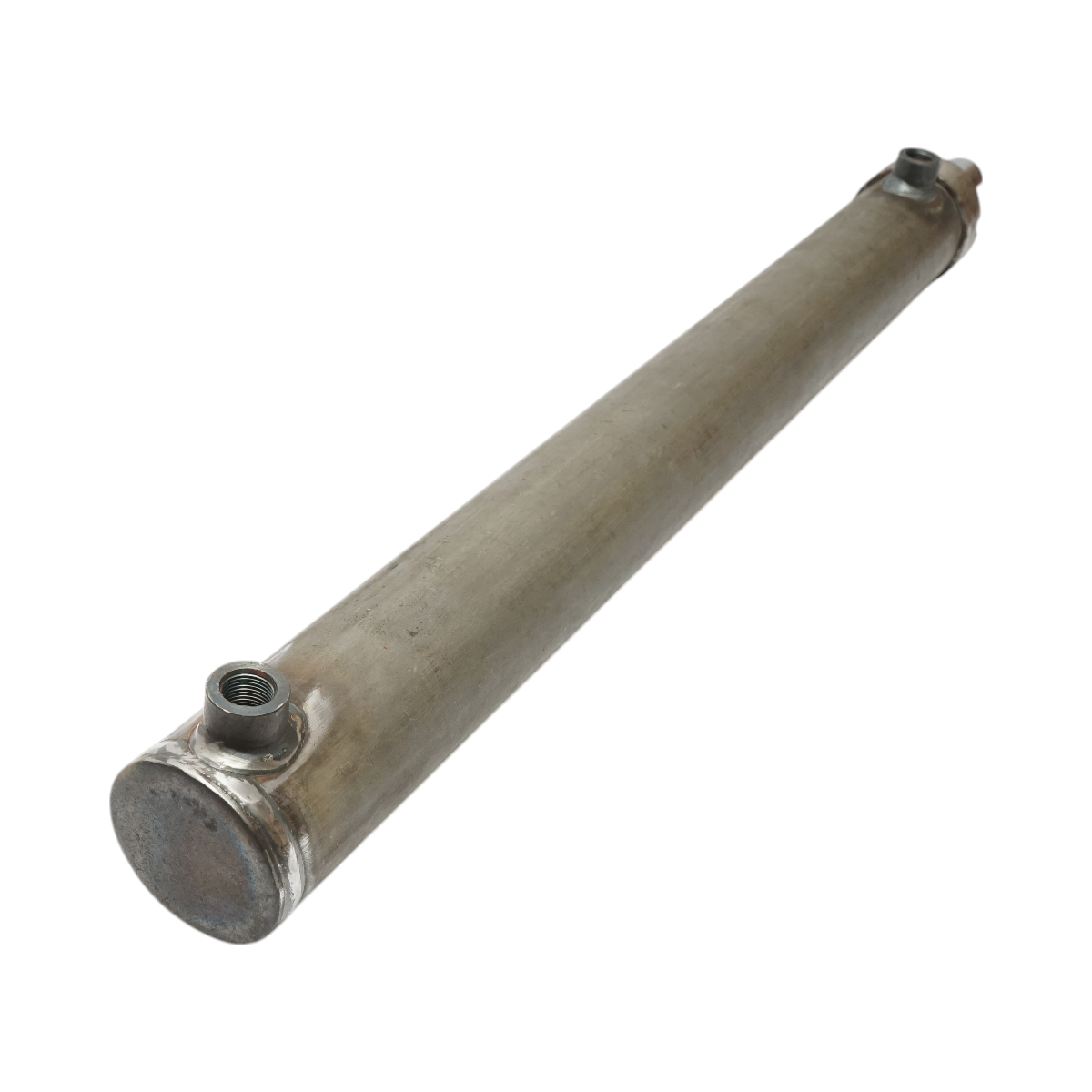 Cilindru hidraulic 750 mm filet M20 cu racord hidraulic fi20 - imagine 3