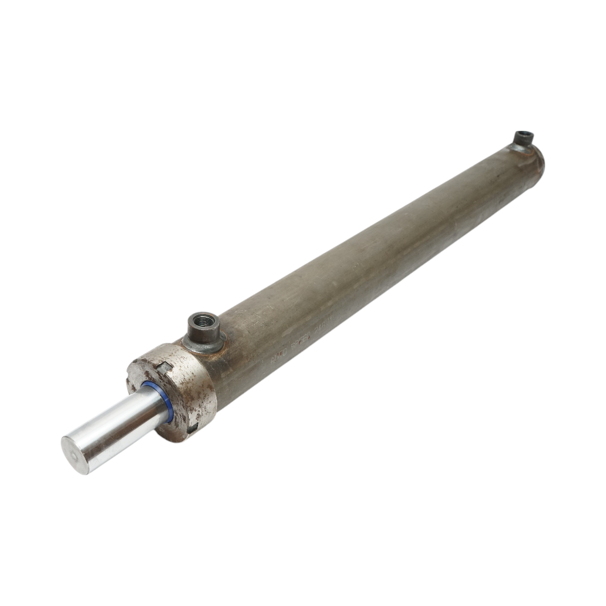 Cilindru hidraulic 750 mm filet M20 cu racord hidraulic fi20 - imagine 2