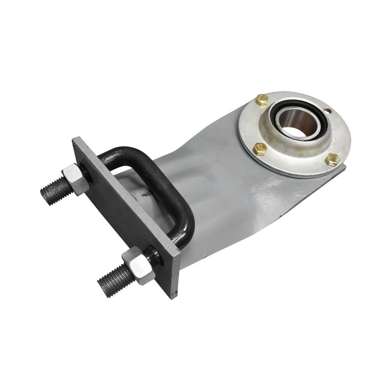 Suport si brida M24 complet din tabla cu lagar si rulment UC511 - imagine 3