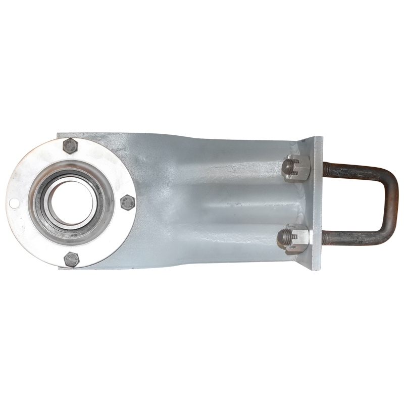 Suport si brida complet din tabla cu lagar si rulment UC511 - imagine 3