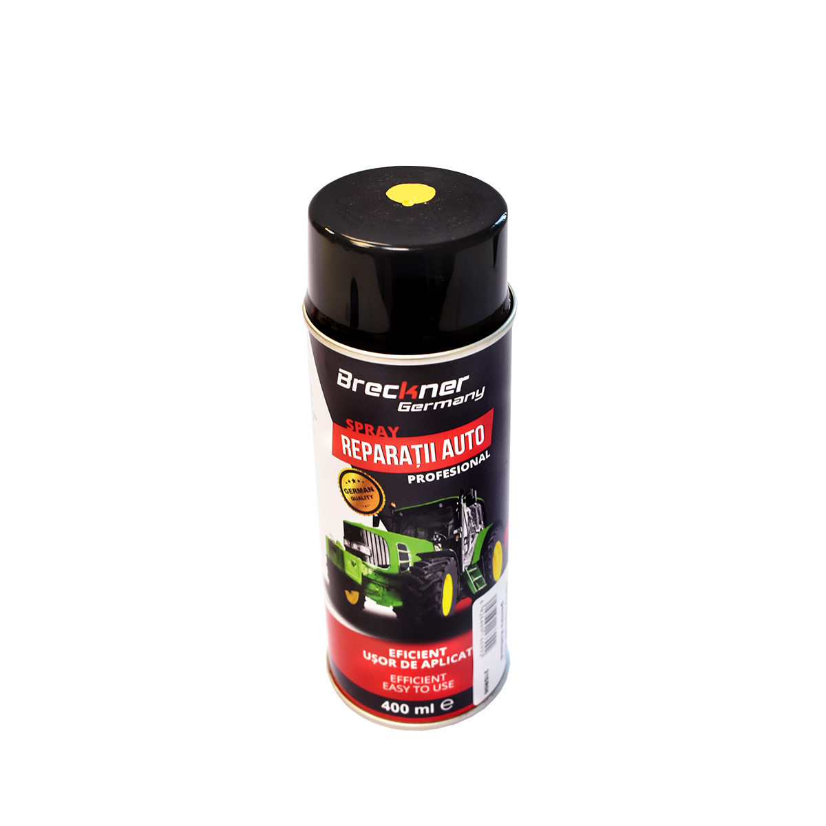 Spray vopsea galben pentru reparatii auto, tip New Holland Breckner Germany
