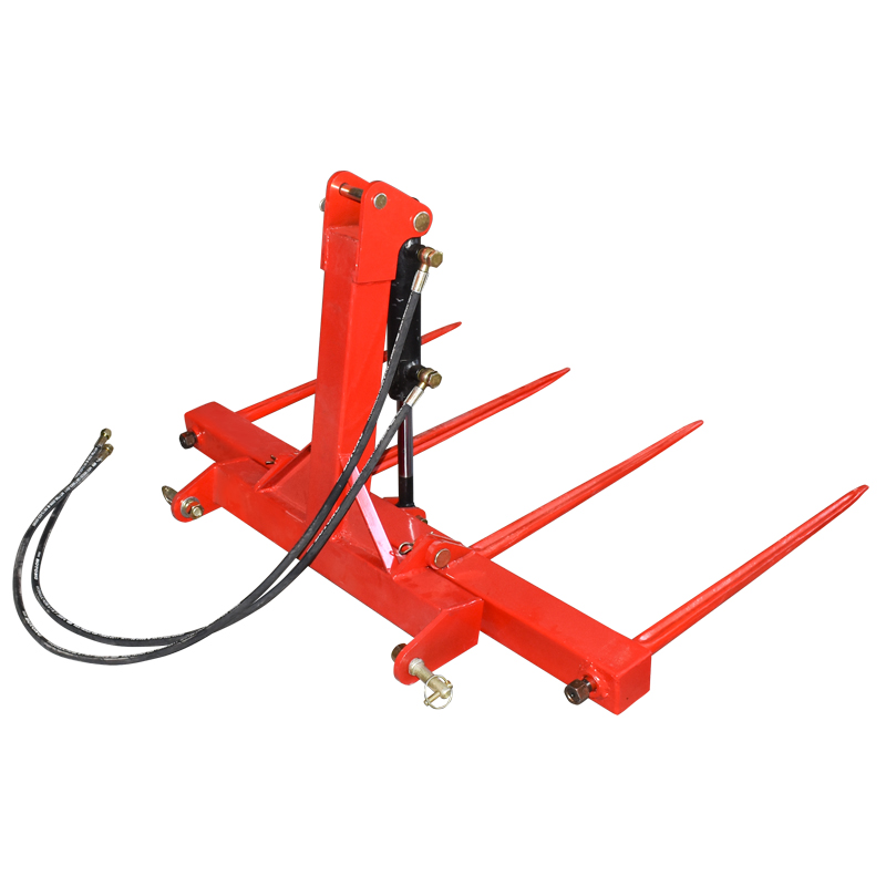 Furca spate hidraulica pentru incarcat baloti 250kg cu 4 tepuse 800mm - imagine 2