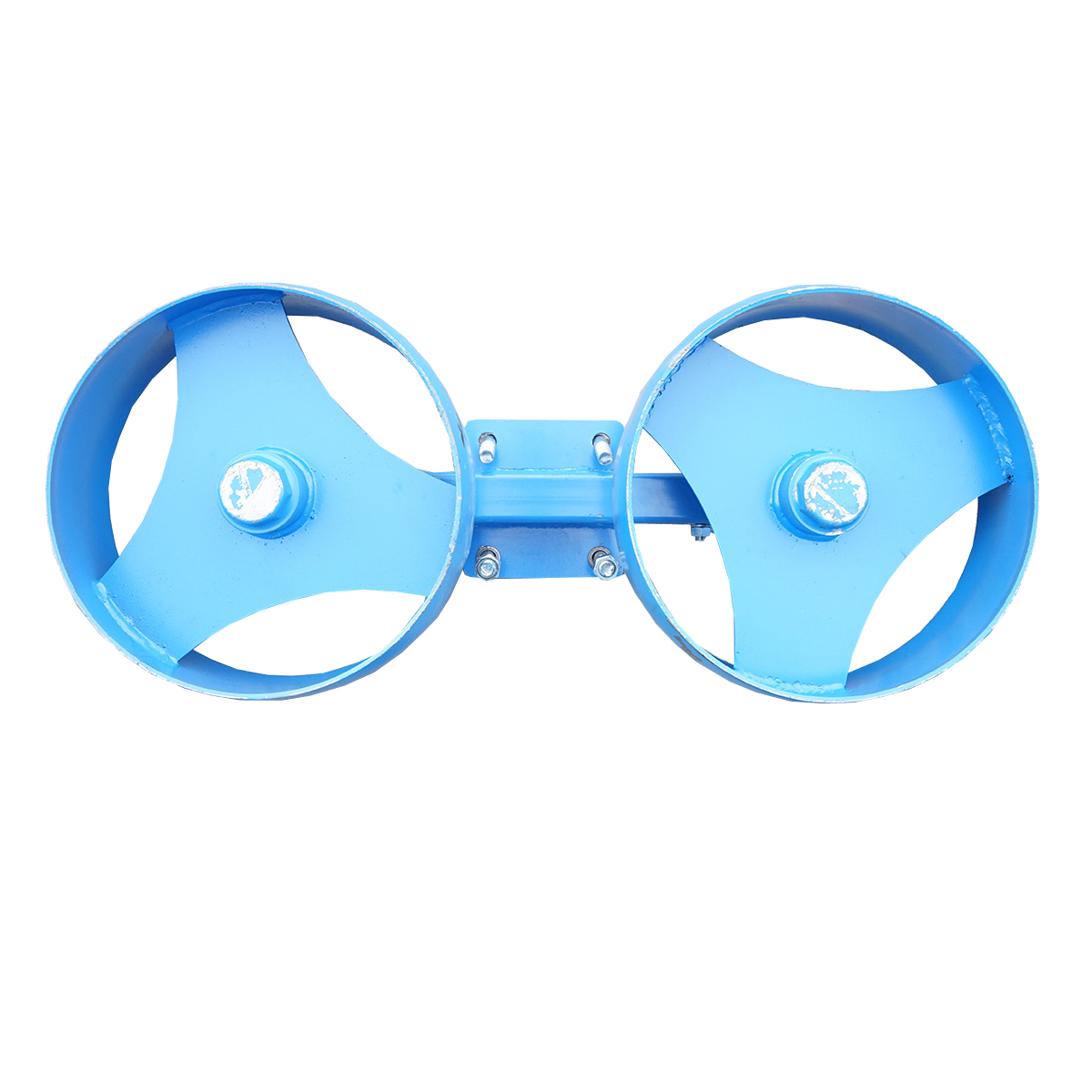 Roata dubla de metal pentru plug reversibil hidraulic - imagine 3