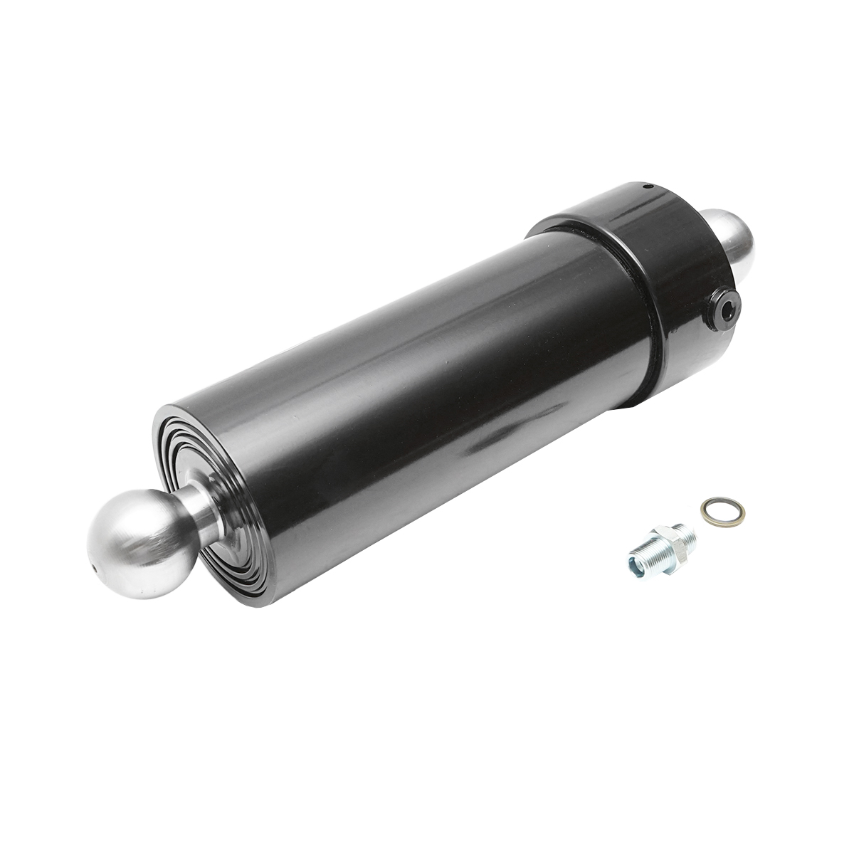 Cilindru hidraulic basculare telescopic remorca 7T MT 150 3 trepte - imagine 2