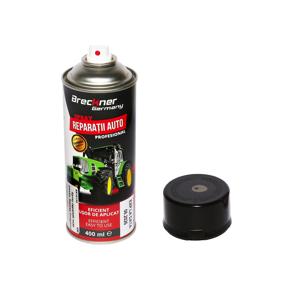 Spray vopsea gri pentru reparatii auto, tip Massey Ferguson Breckner Germany - imagine 2