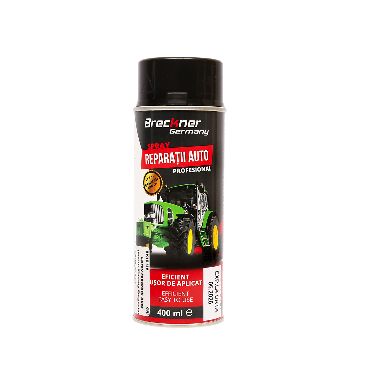 Spray vopsea gri pentru reparatii auto, tip Massey Ferguson Breckner Germany - imagine 3