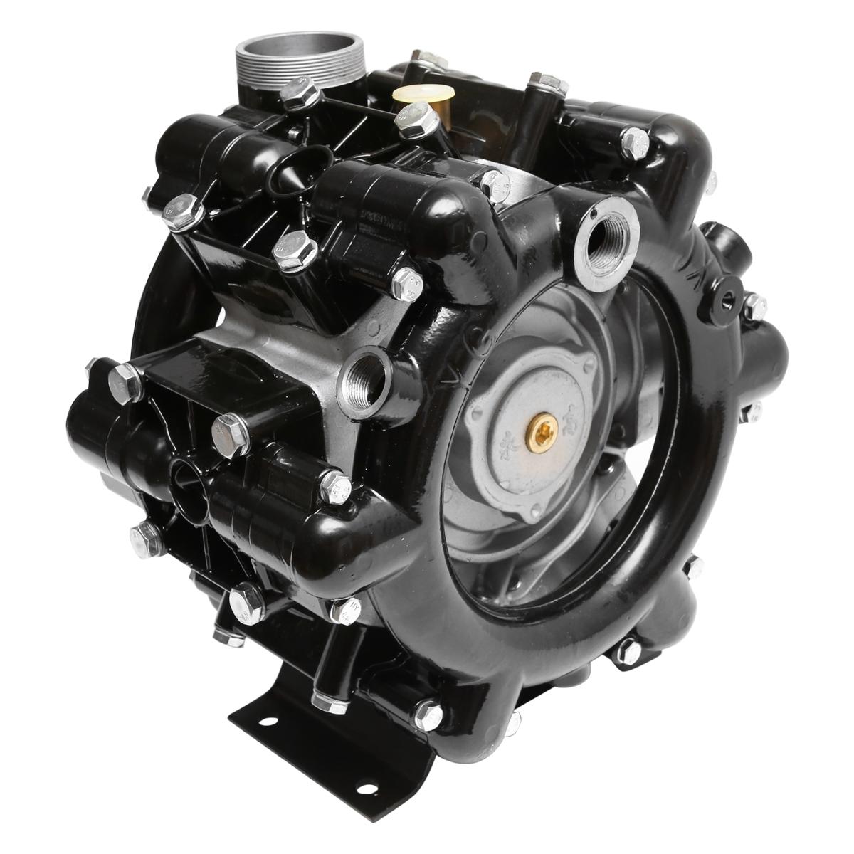 Pompa diafragmatica 6 pistoane Z=6/6.4mm debit 120L/min 20 bar 36Kg pentru erbicidator (compatibila model polonez)