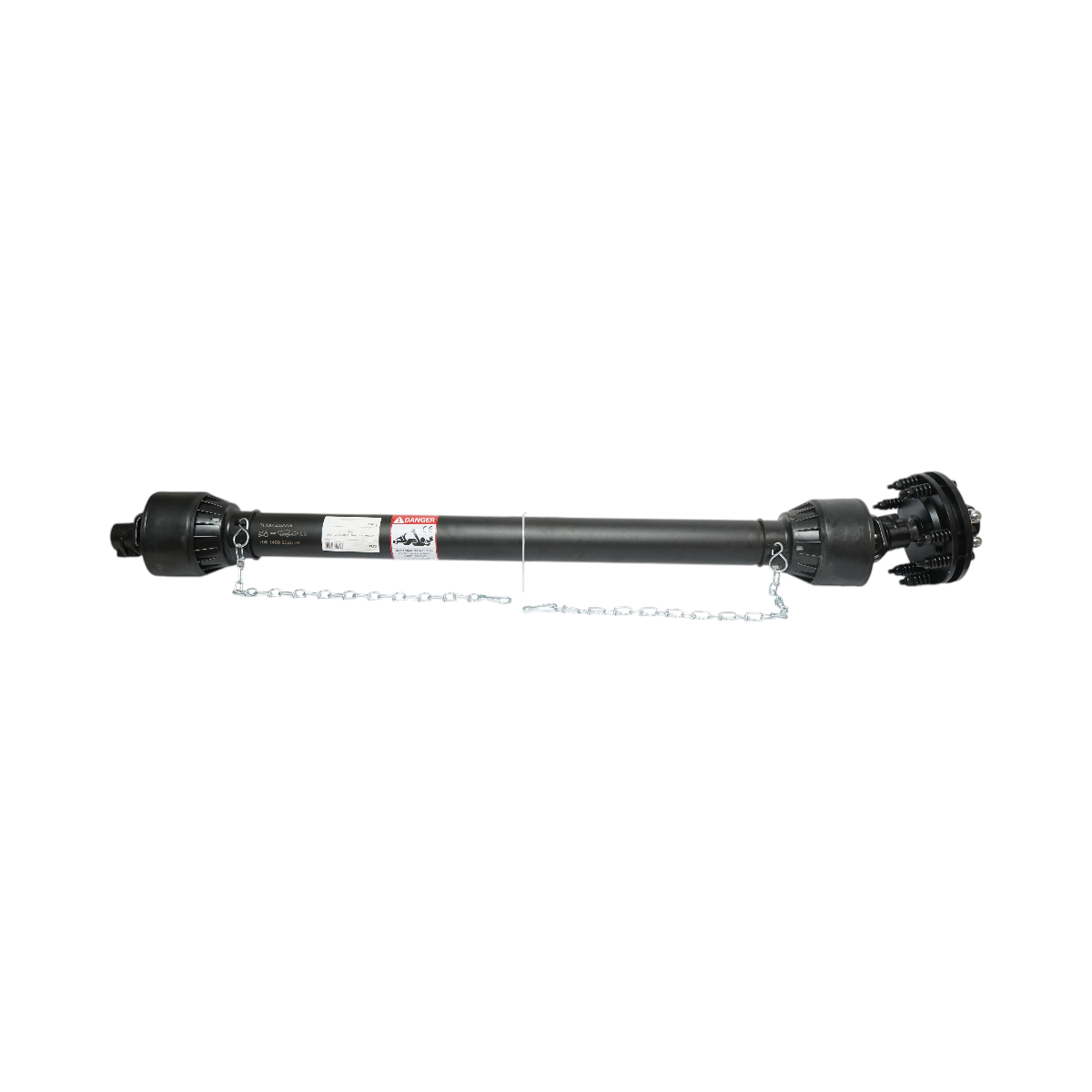 Cardan cu ambreiaj 1400mm T5 Z=6 1-3/8 cruce 30.2x80