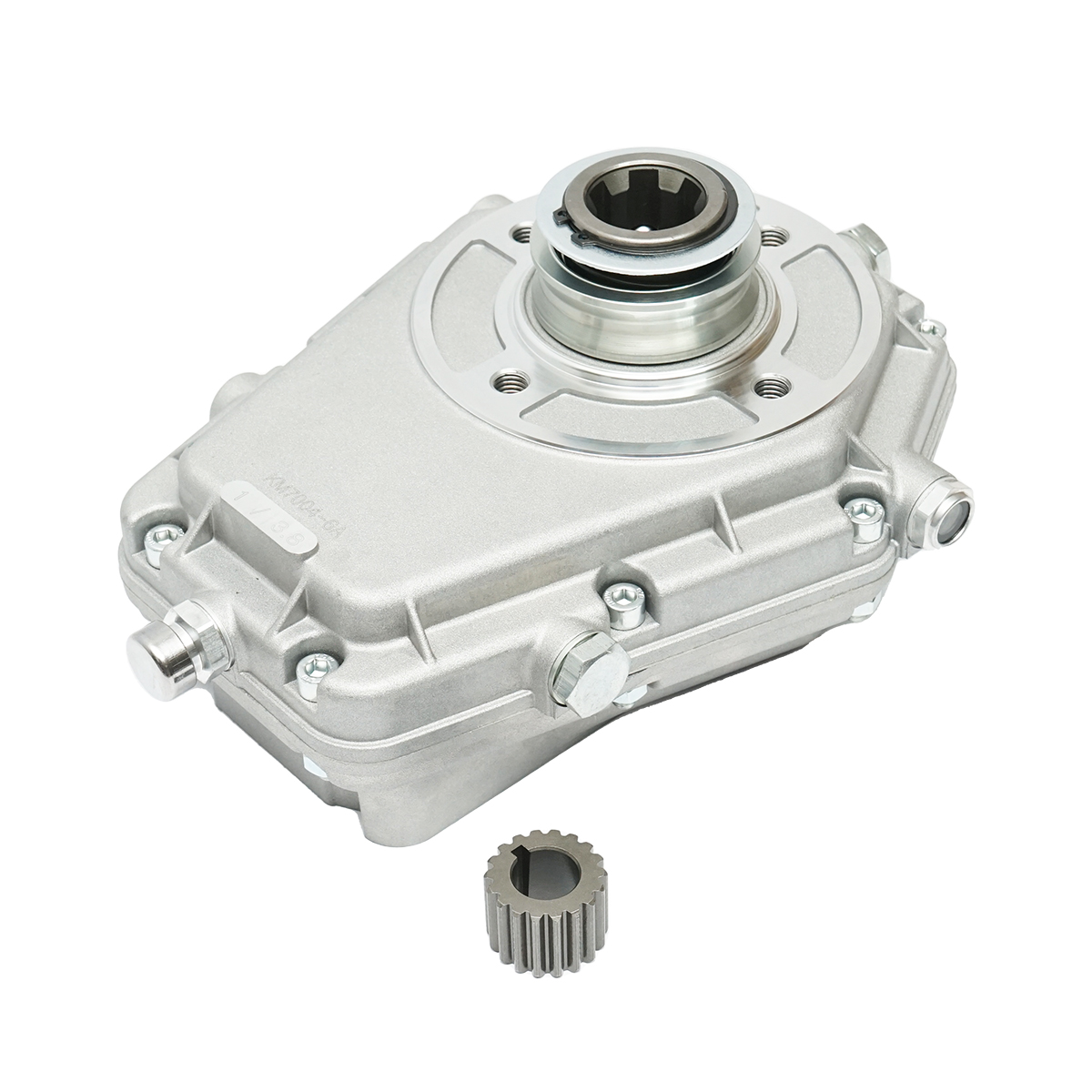 Multiplicator de turatii din aluminiu mama KM7004 profil arbore standard tractoare Z=6 1 3/8 DIN 9611 cu strangere - imagine 2