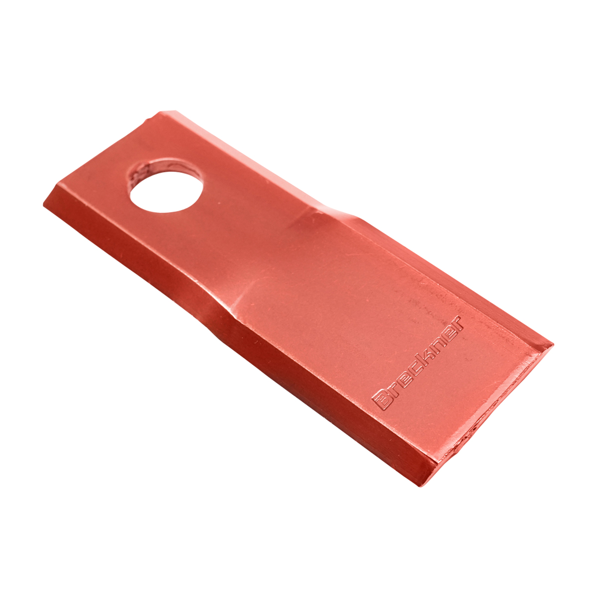 Lama torsionata, sens de rotatie dreapta pentru cositoare rotativa 123x45x4mm 18,2mm Breckner Germany - imagine 2