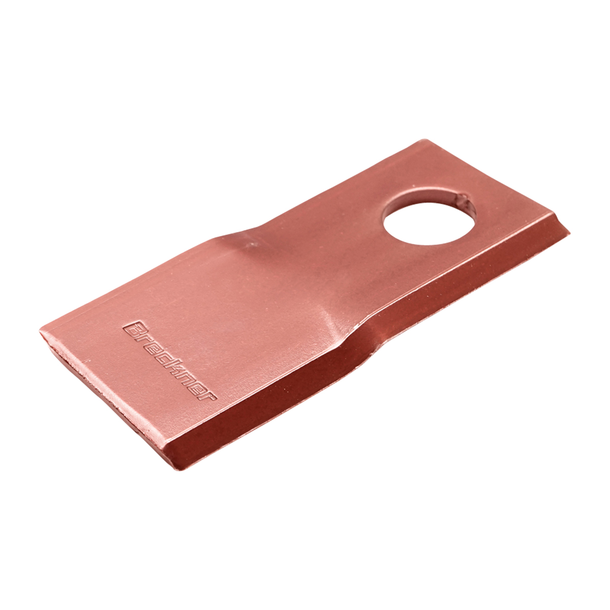 Lama torsionata, sens de rotatie dreapta pentru cositoare rotativa 112x48x4mm 21mm Breckner Germany - imagine 2