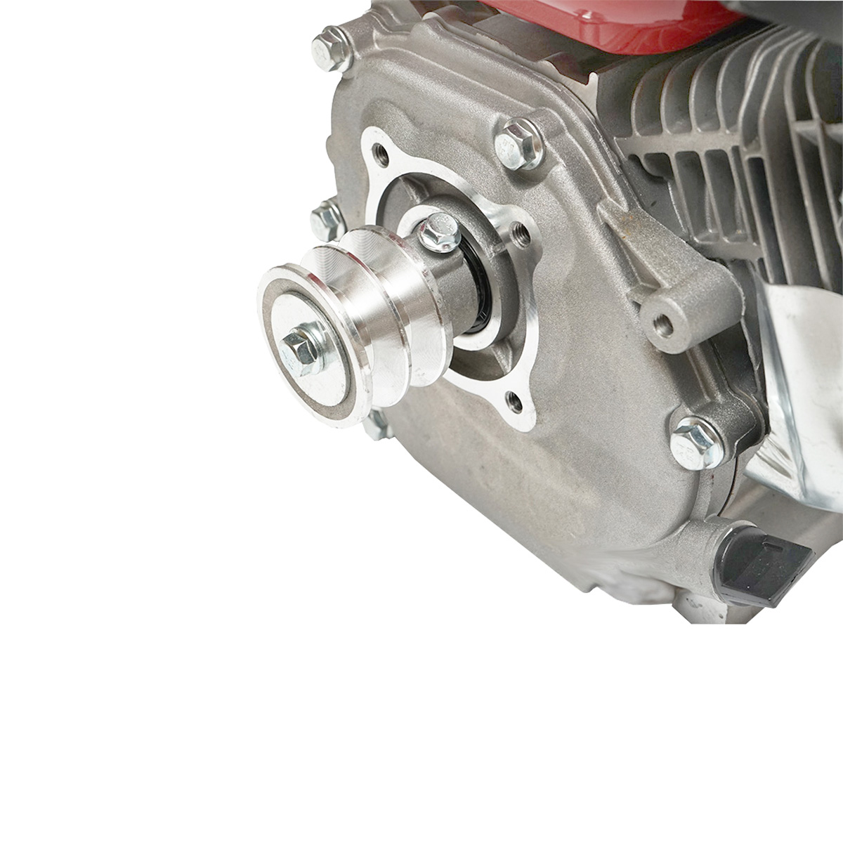 Motor pe benzina cu fulie 7.5CP, 4 timpi, ax cu pana 20mm pornire sfoara Breckner Germany - imagine 4