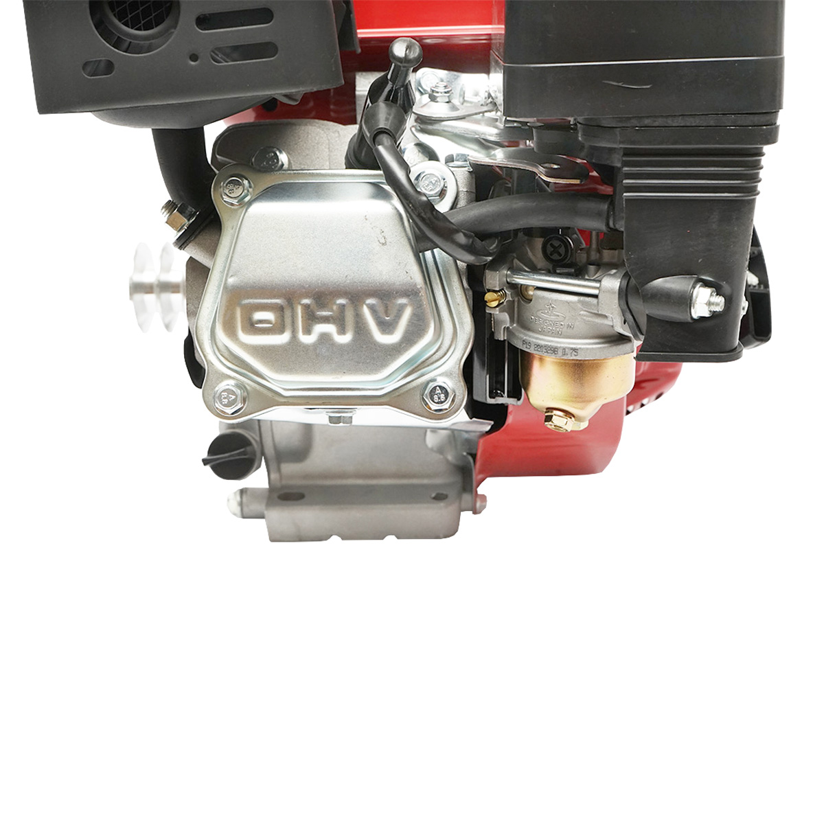 Motor pe benzina cu fulie 7.5CP, 4 timpi, ax cu pana 20mm pornire sfoara Breckner Germany - imagine 5