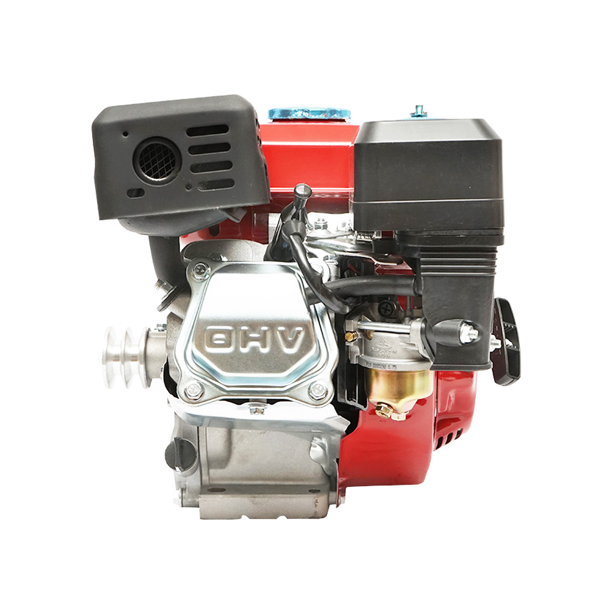 Motor pe benzina cu fulie 7.5CP ax cu pana  19mm Breckner Germany - imagine 2