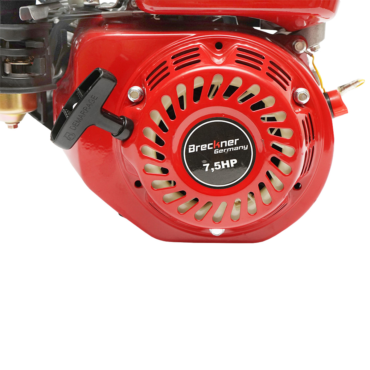 Motor pe benzina cu fulie 7.5CP ax cu pana  19mm Breckner Germany - imagine 6