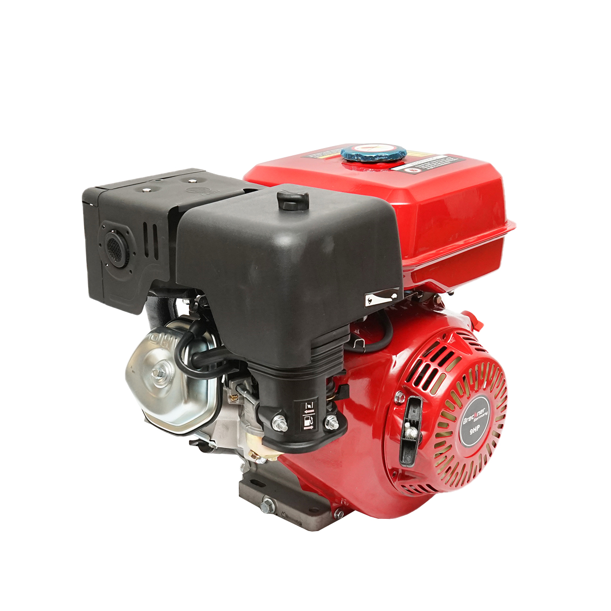 Motor pe benzina 9CP, 4 timpi, ax cu pana 25mm pornire sfoara Breckner Germany - imagine 5