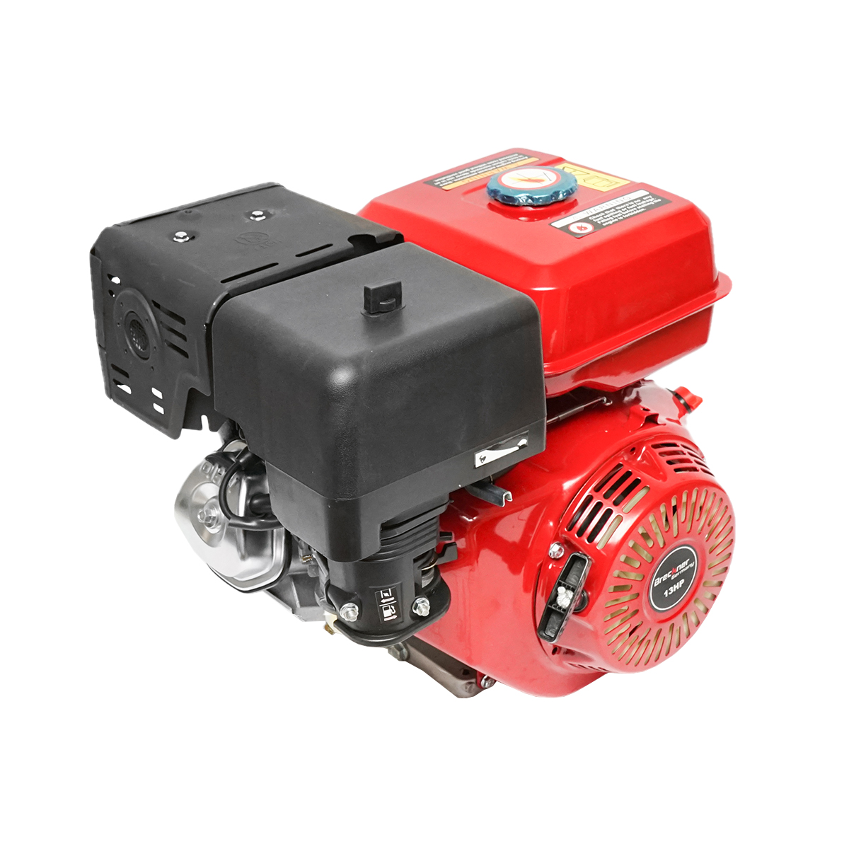 Motor pe benzina 13CP, 4 timpi, ax cu pana 25mm pornire sfoara Breckner Germany - imagine 5