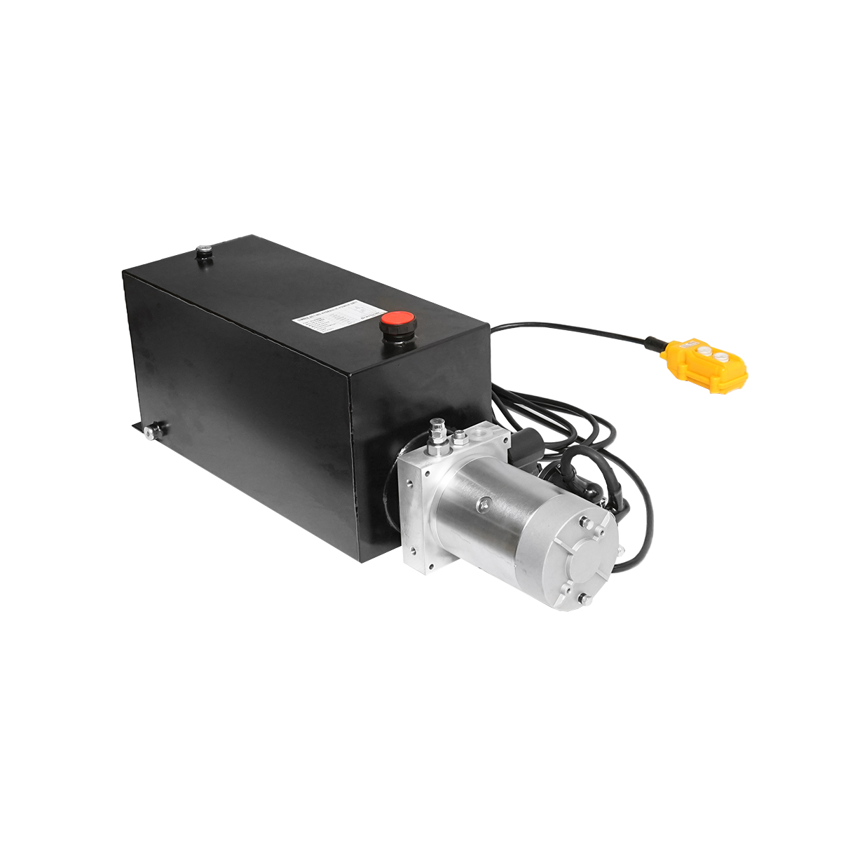 Kit complet instalatie basculare cilindru, suport metalic si pompa 7T Breckner Germany - imagine 10