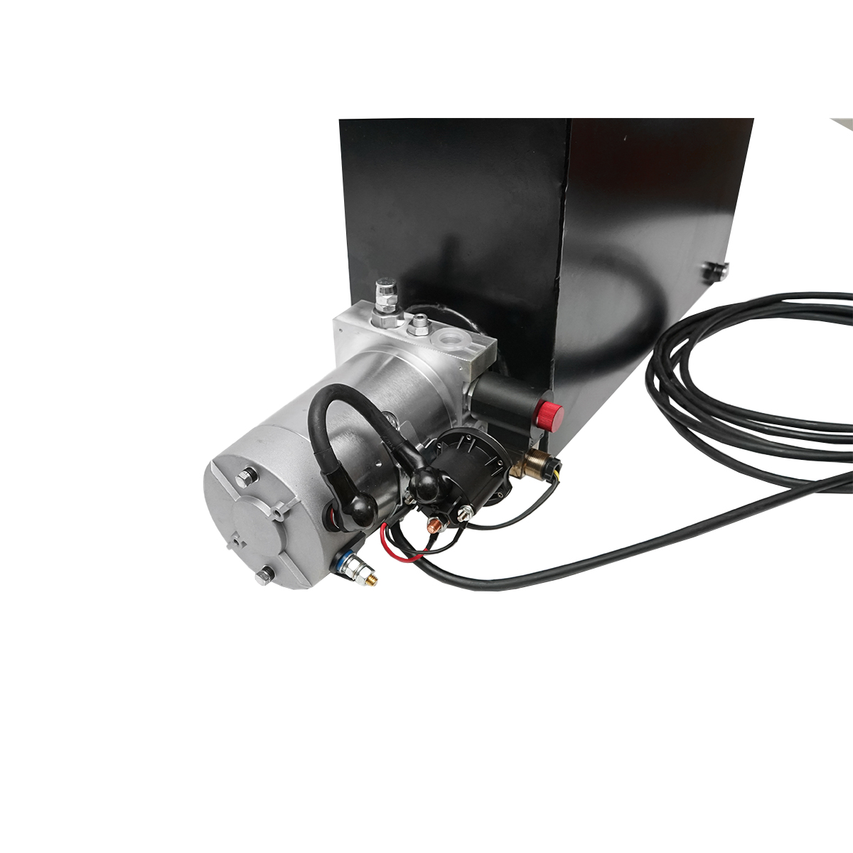 Kit complet instalatie basculare cilindru, suport metalic si pompa 12T Breckner Germany - imagine 11