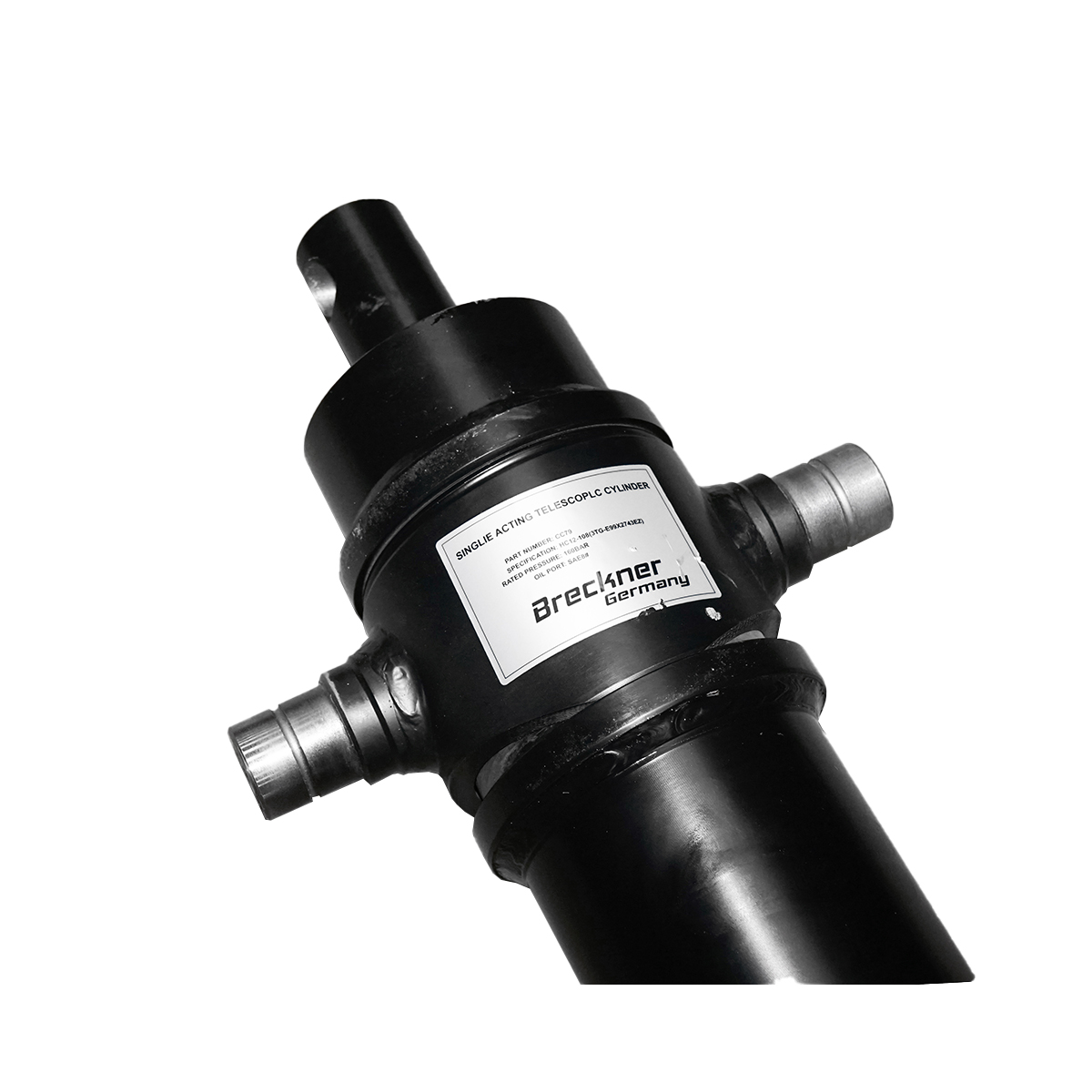 Kit complet instalatie basculare cilindru, suport metalic si pompa 12T Breckner Germany - imagine 3