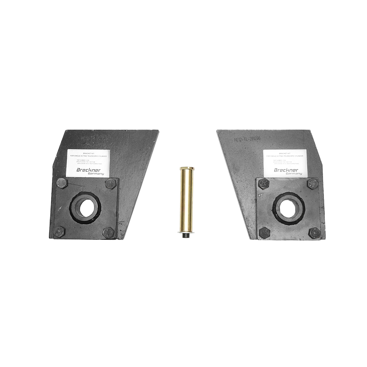 Kit complet instalatie basculare cilindru, suport metalic si pompa 12T Breckner Germany - imagine 5